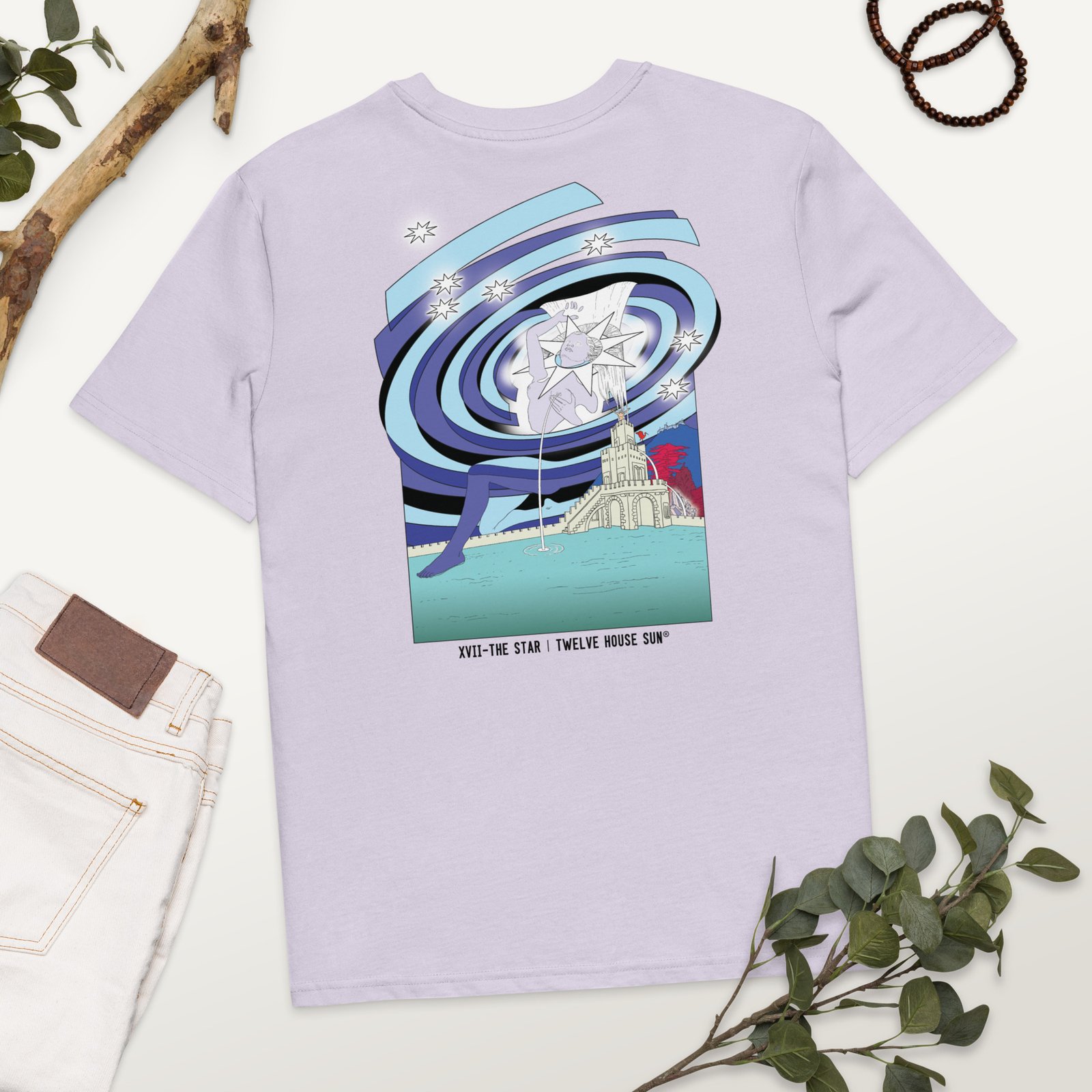 THE STAR T-shirt (back print) - Image 5