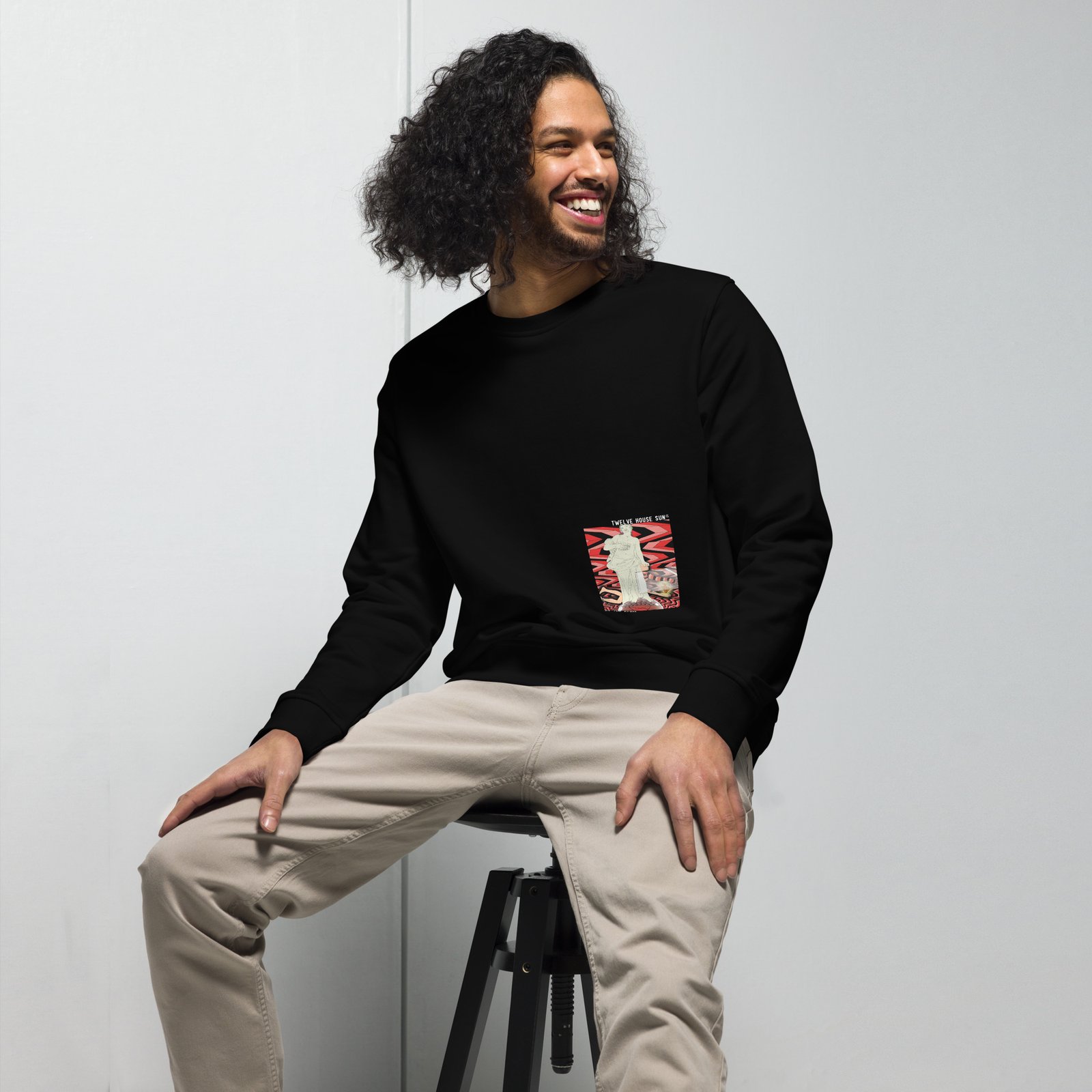 THE DEVIL Detail Sweatshirt Design 1 - Image 3