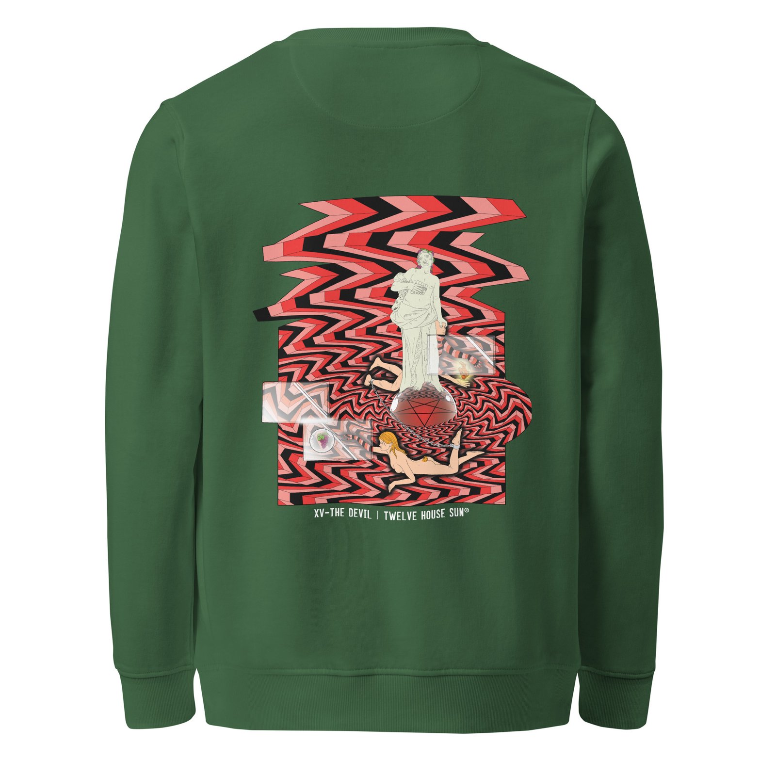 THE DEVIL Sweatshirt Design 1 (back print) - Image 10
