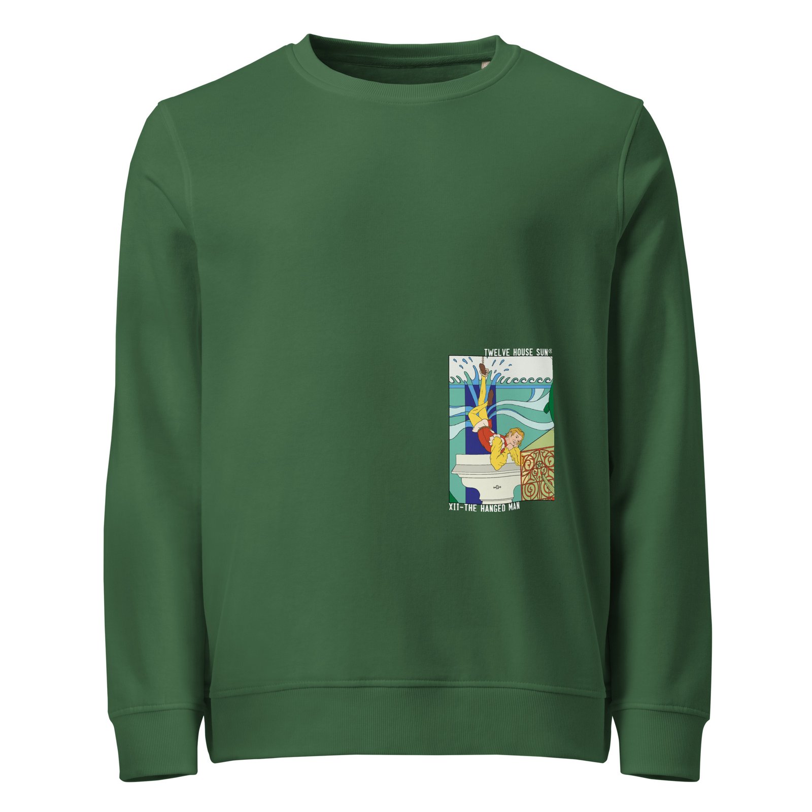 THE HANGED MAN Detail Sweatshirt Design 1