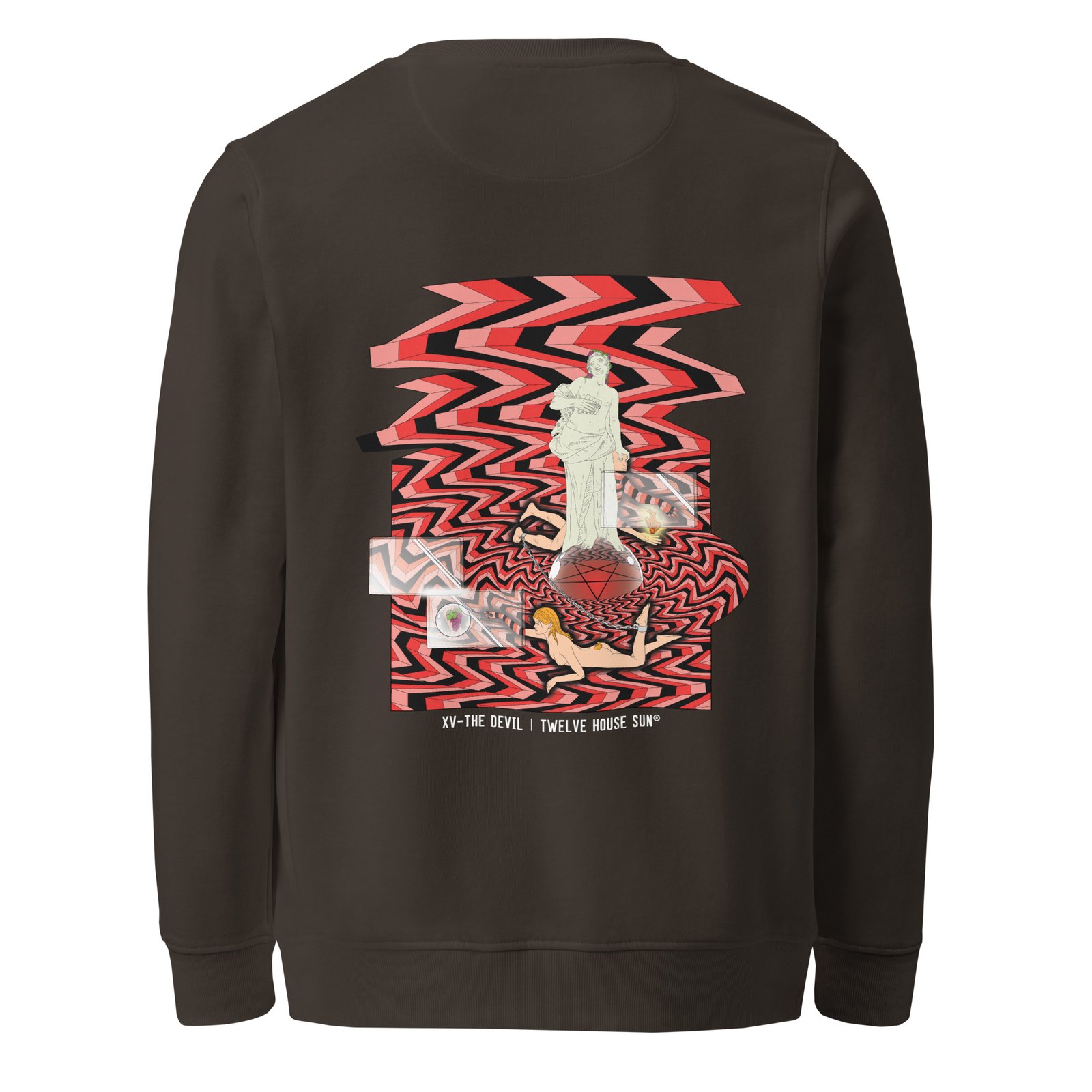 THE DEVIL Sweatshirt Design 1 (back print) - Image 8