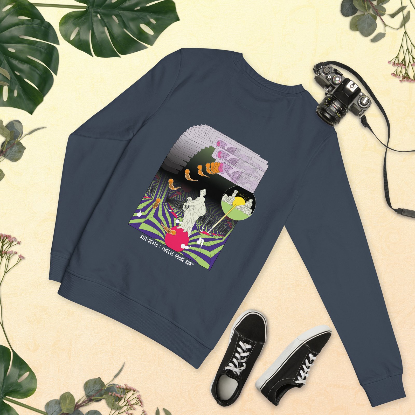 DEATH Sweatshirt Design 1 (back print) - Image 5