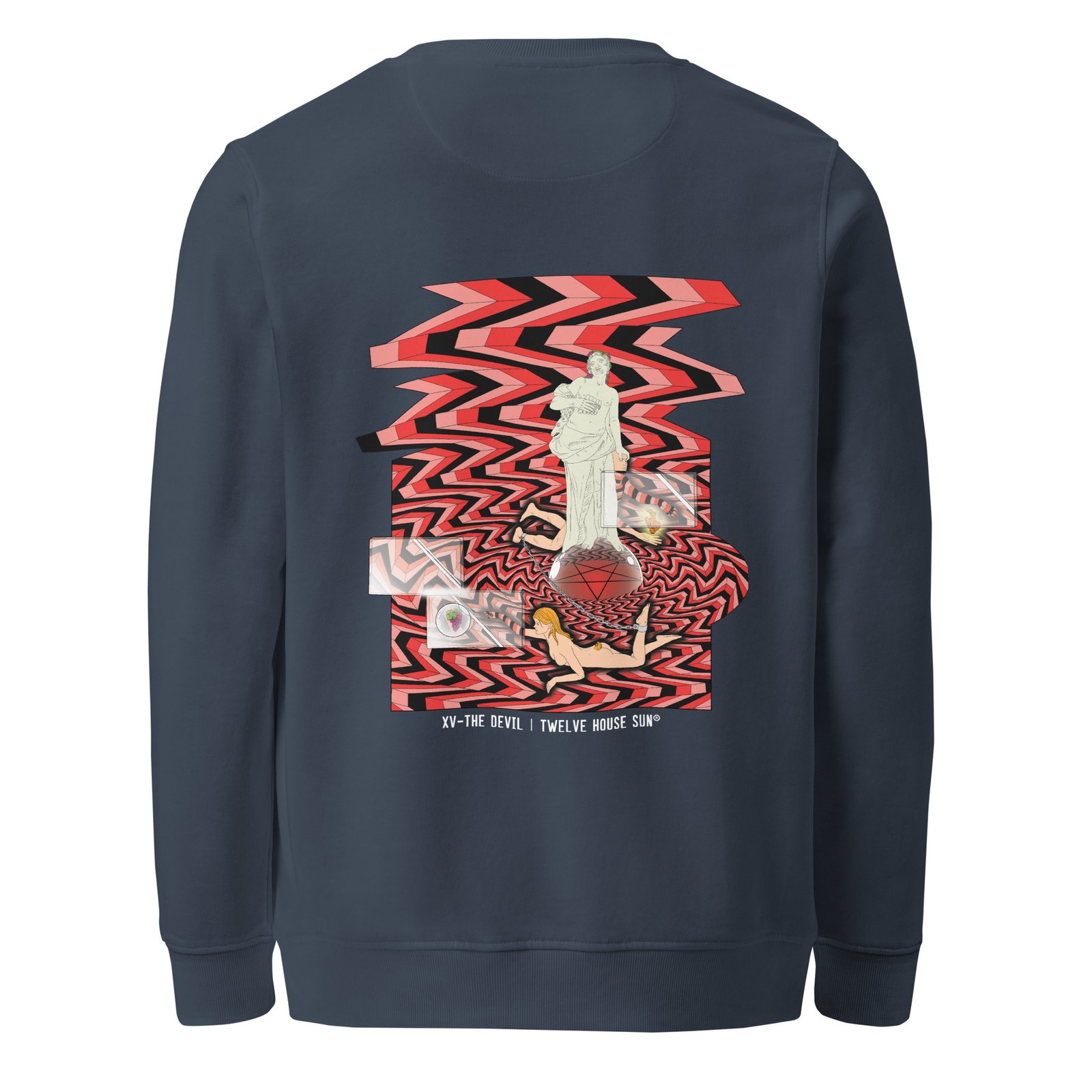 THE DEVIL Sweatshirt Design 1 (back print) - Image 9