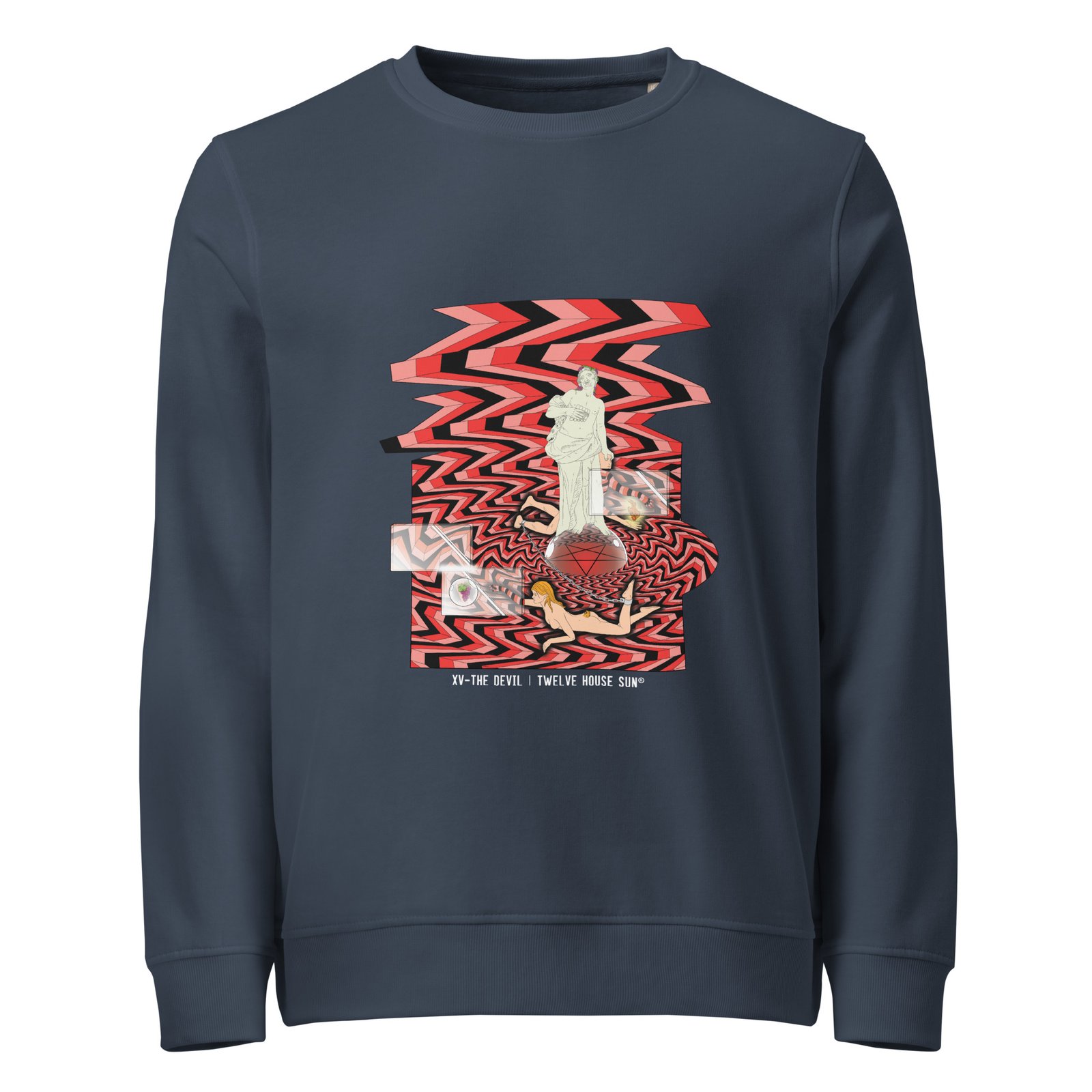 THE DEVIL Sweatshirt Design 1 (front print) - Image 8