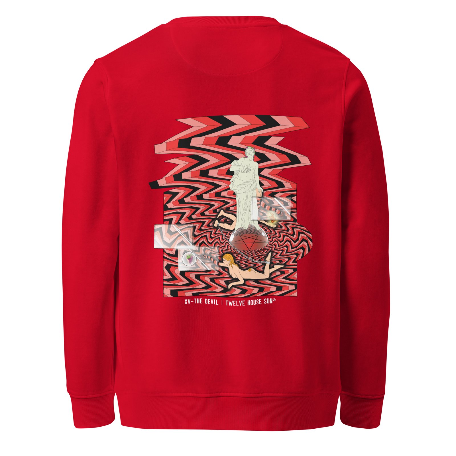THE DEVIL Sweatshirt Design 1 (back print) - Image 7