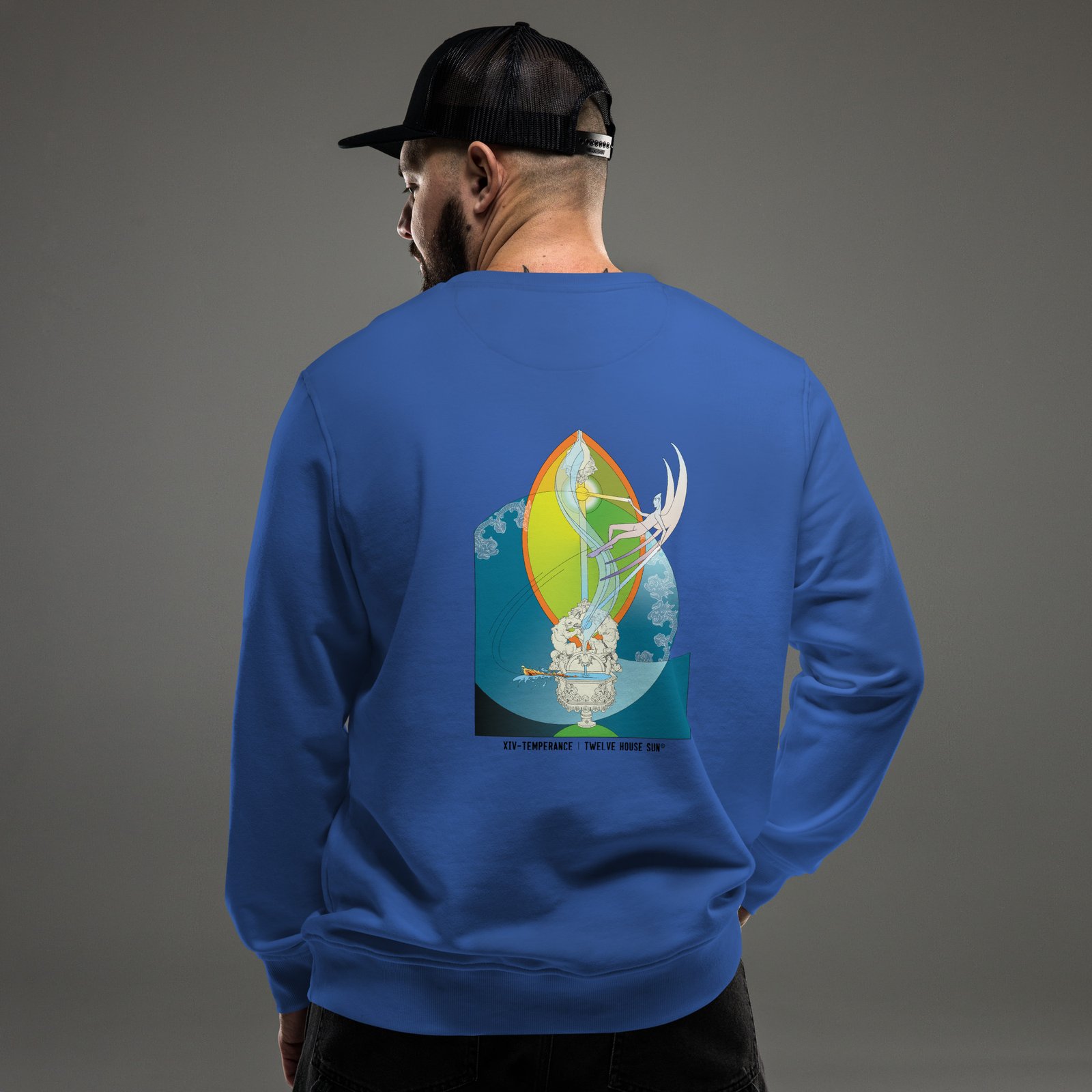TEMPERANCE Sweatshirt Design 1 (back print) - Image 3