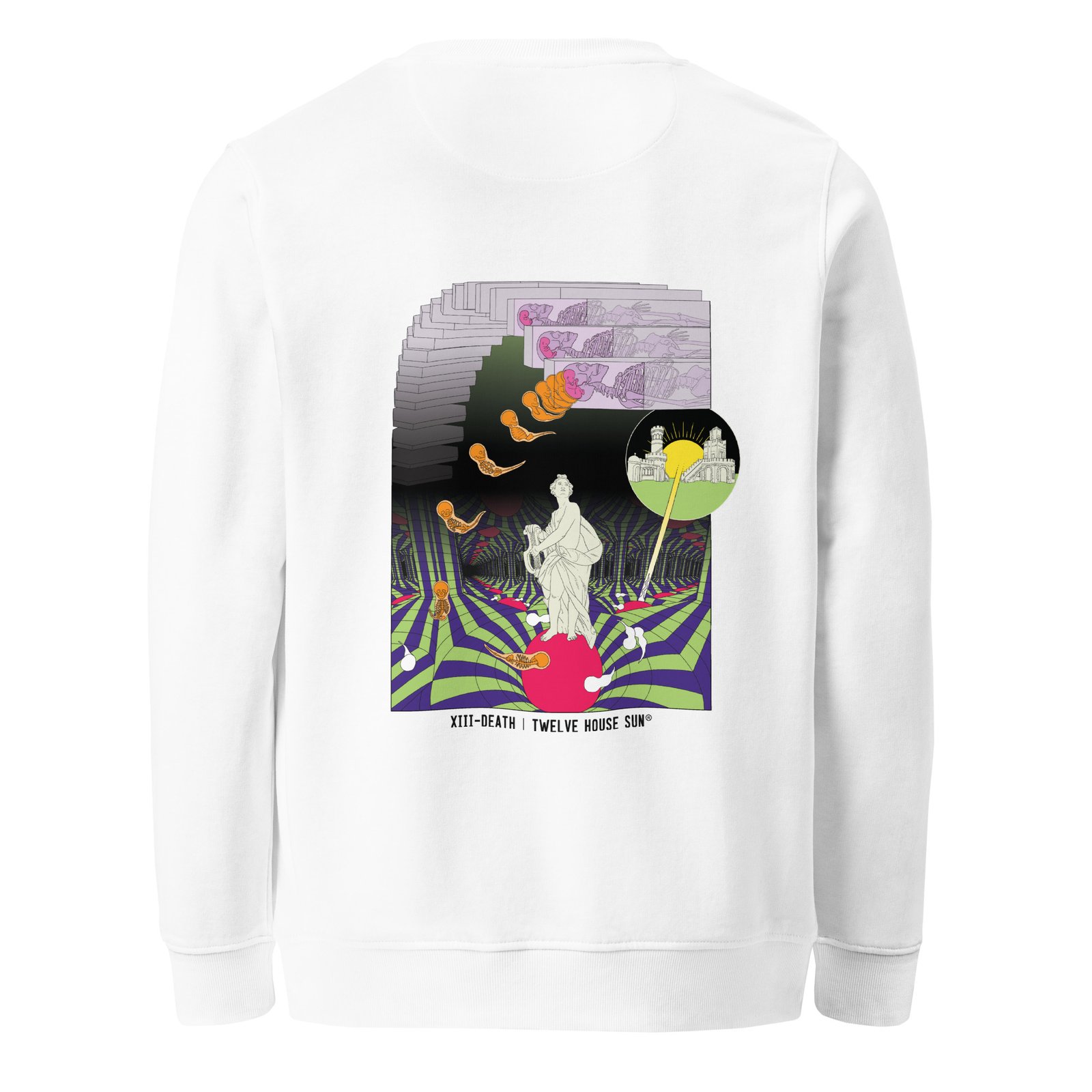 DEATH Sweatshirt Design 1 (back print) - Image 11