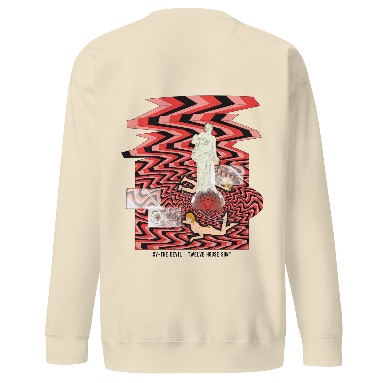 THE DEVIL Sweatshirt Design 2 (back print) - Image 6