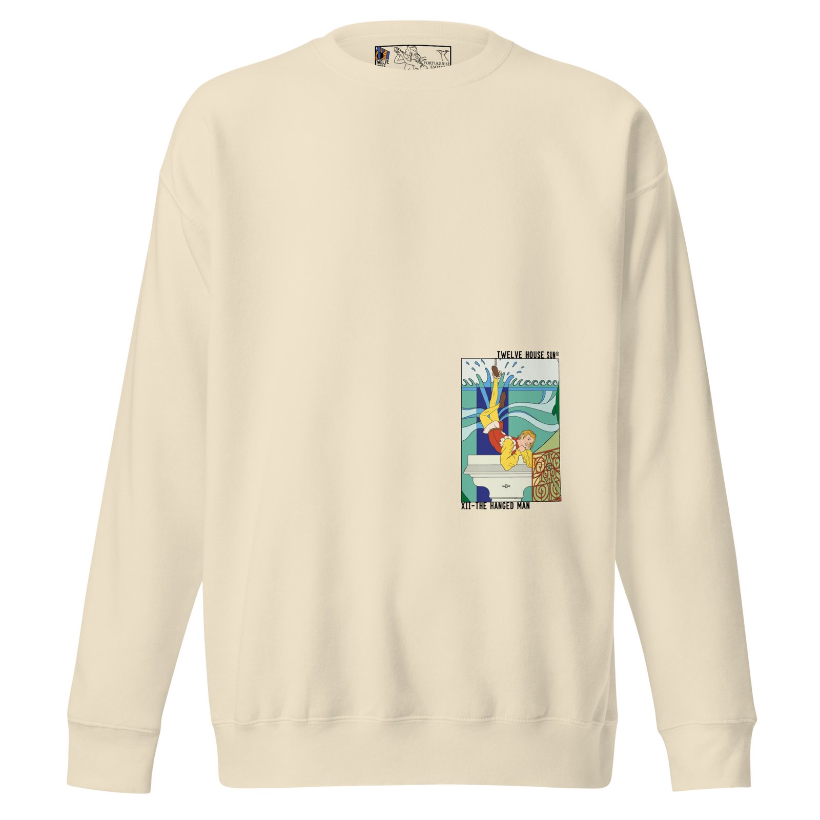 THE HANGED MAN Detail Sweatshirt Design 2
