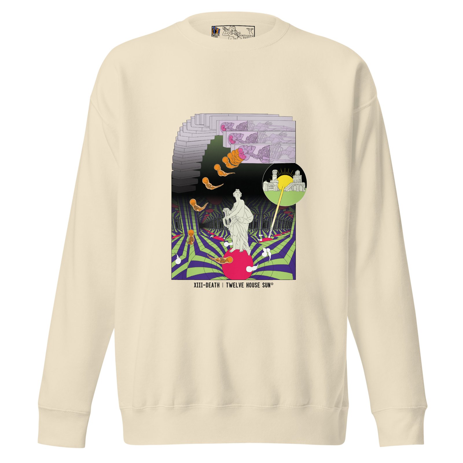 DEATH Sweatshirt Design 2 (front print) - Image 6