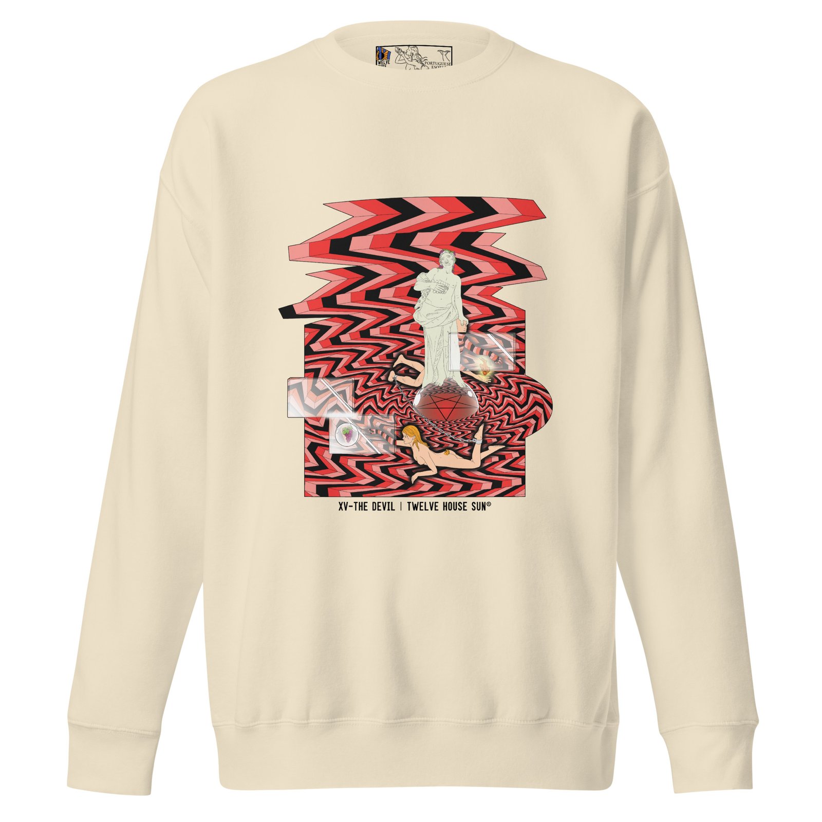 THE DEVIL Sweatshirt Design 2 (front print) - Image 6