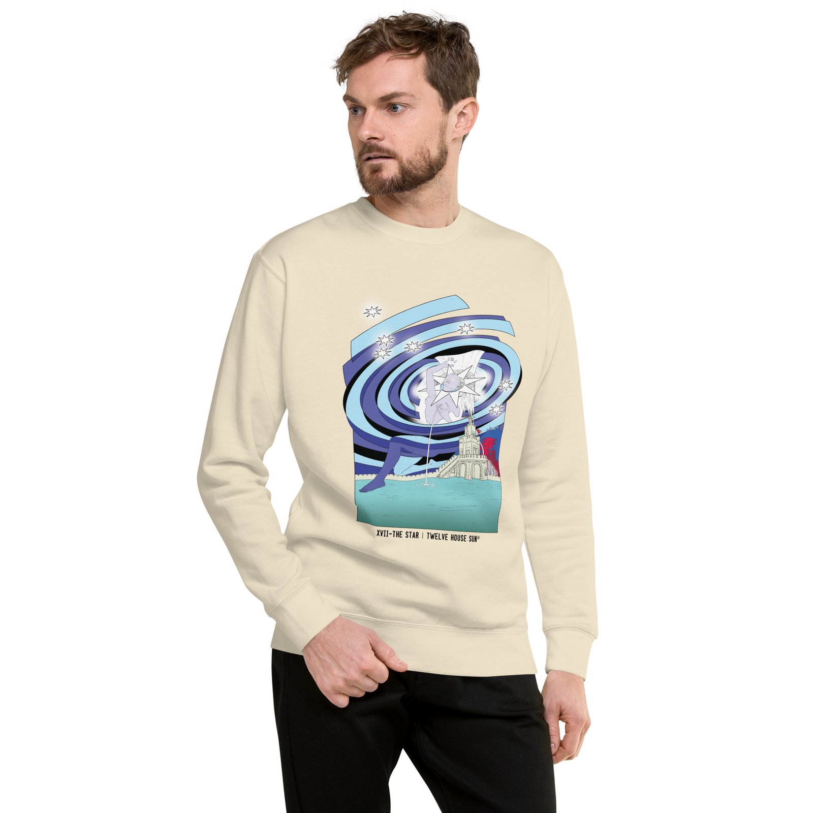 THE STAR Sweatshirt Design 2 (front print) - Image 4