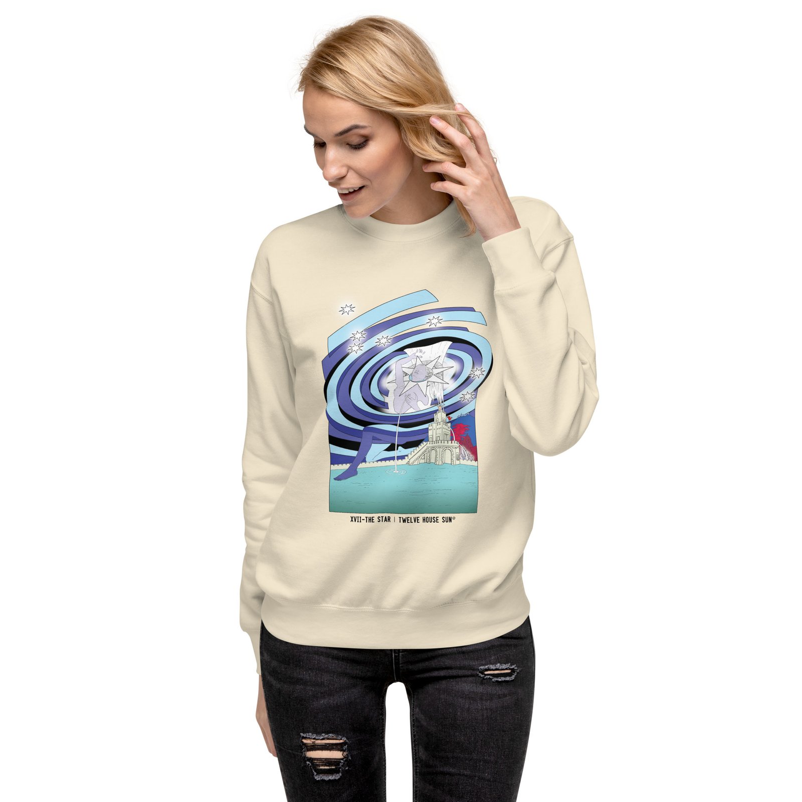 THE STAR Sweatshirt Design 2 (front print) - Image 3