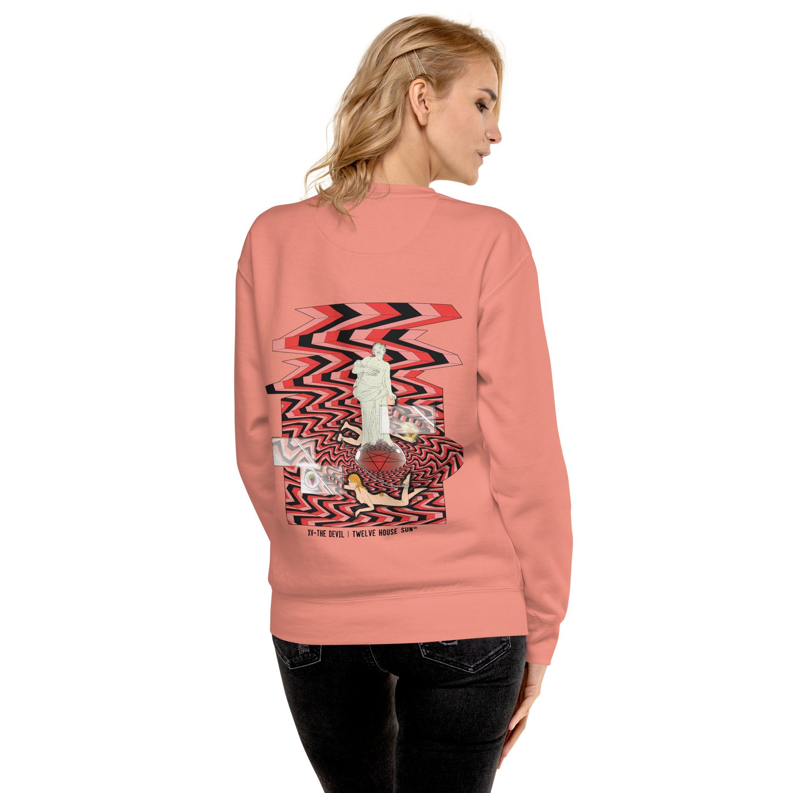 THE DEVIL Sweatshirt Design 2 (back print) - Image 4