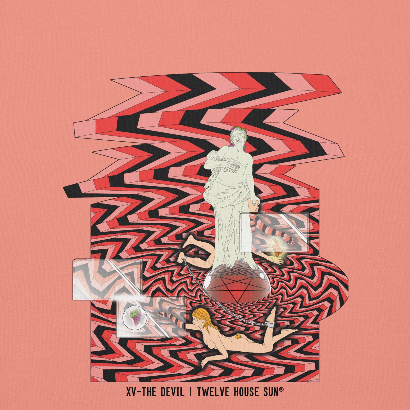 THE DEVIL Sweatshirt Design 2 (back print) - Image 2