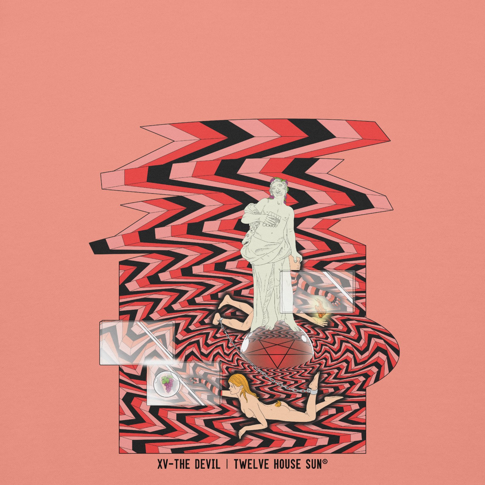 THE DEVIL Sweatshirt Design 2 (front print) - Image 2