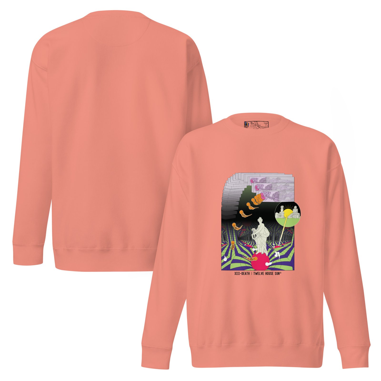 DEATH Sweatshirt Design 2 (front print) - Image 5