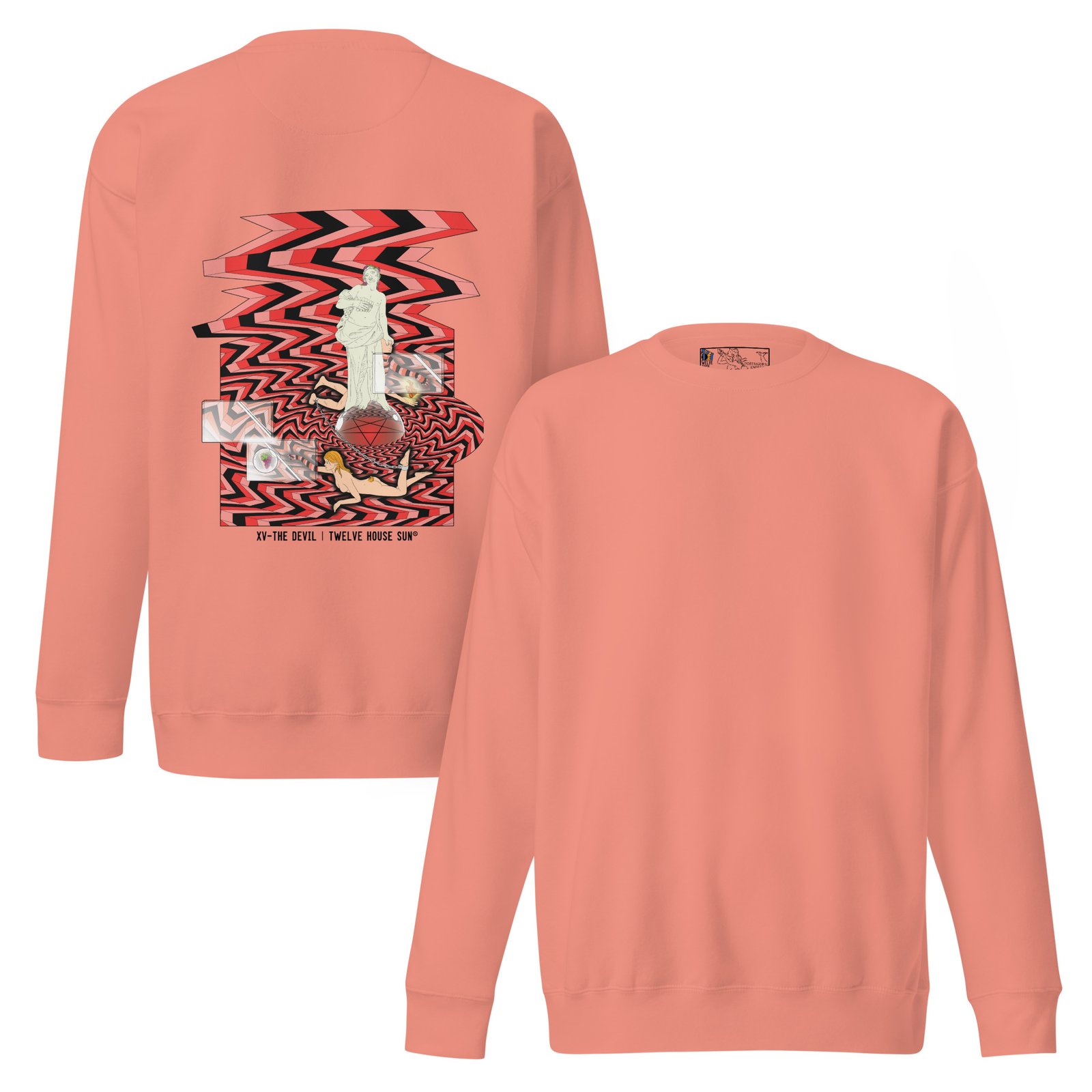 THE DEVIL Sweatshirt Design 2 (back print) - Image 5