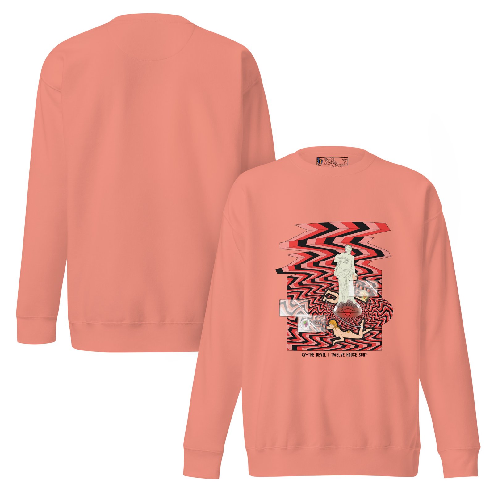 THE DEVIL Sweatshirt Design 2 (front print) - Image 5