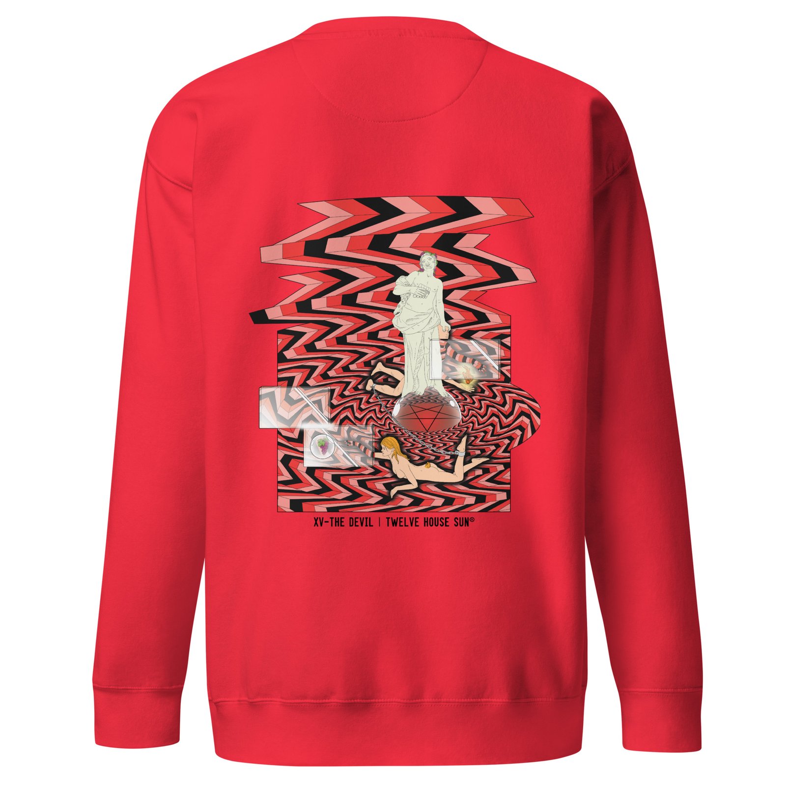 THE DEVIL Sweatshirt Design 2 (back print) - Image 7