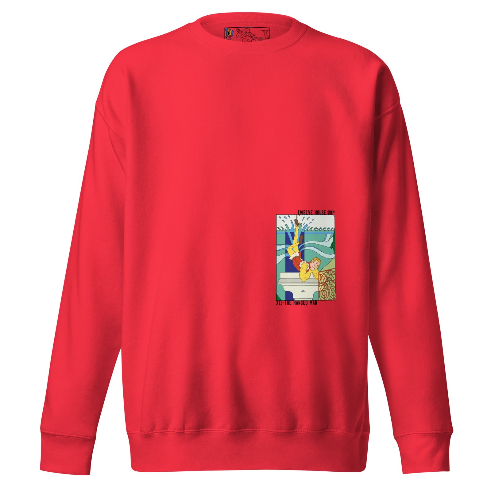 THE HANGED MAN Detail Sweatshirt Design 2 - Image 7