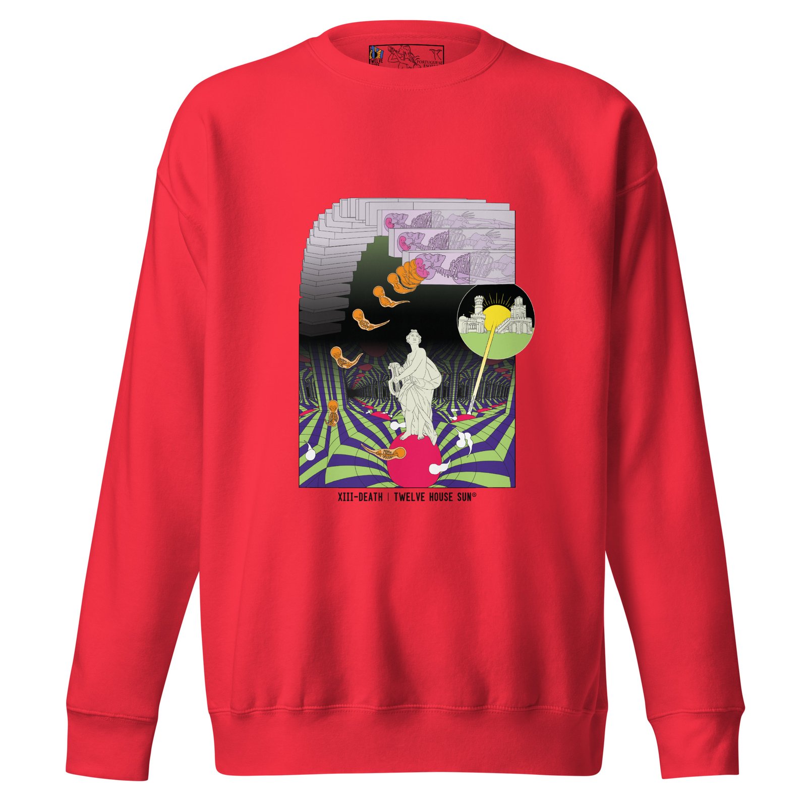 DEATH Sweatshirt Design 2 (front print) - Image 7