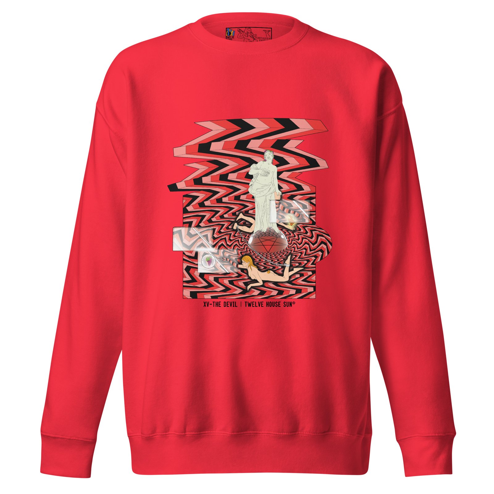 THE DEVIL Sweatshirt Design 2 (front print) - Image 7