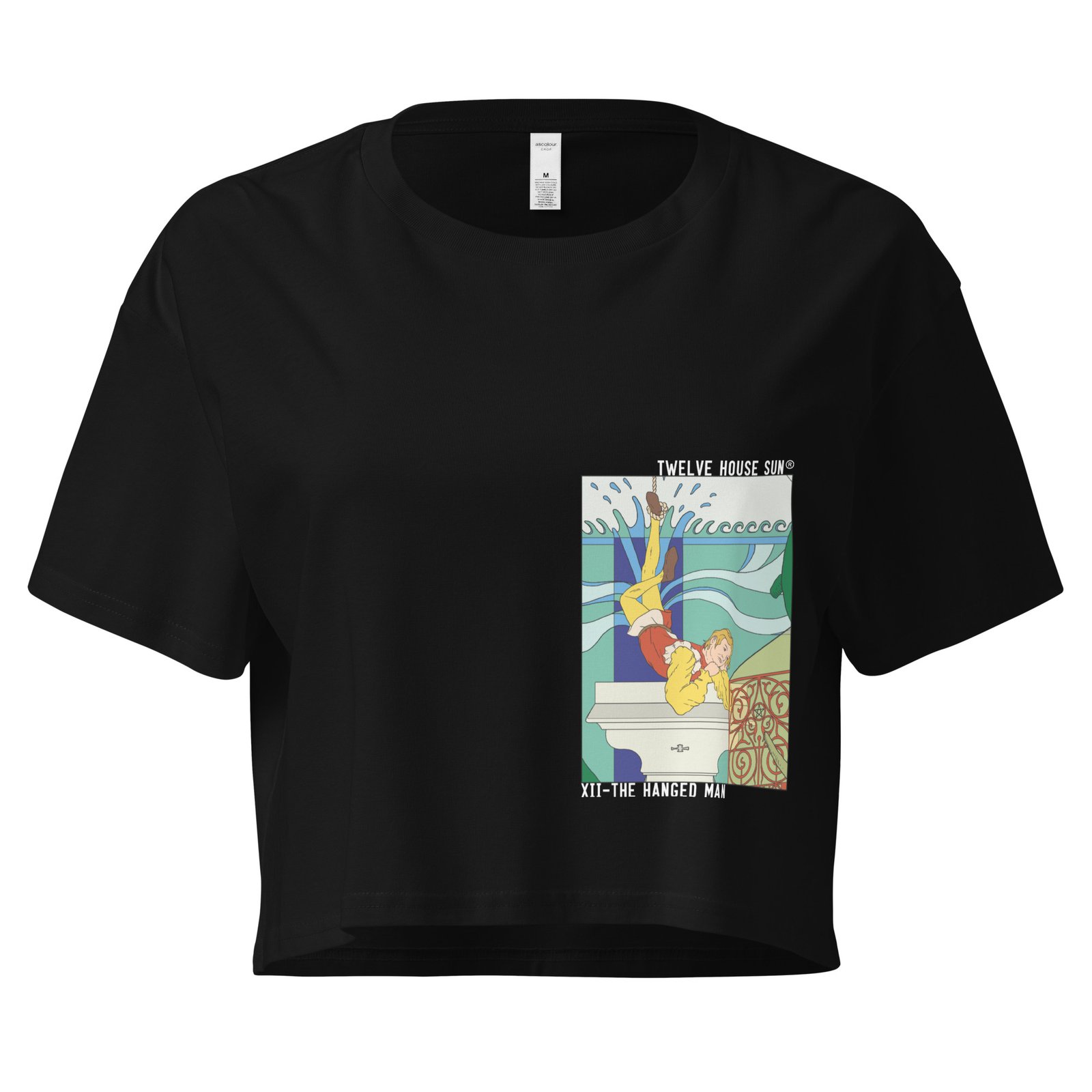 THE HANGED MAN Detail Crop Top - Image 15