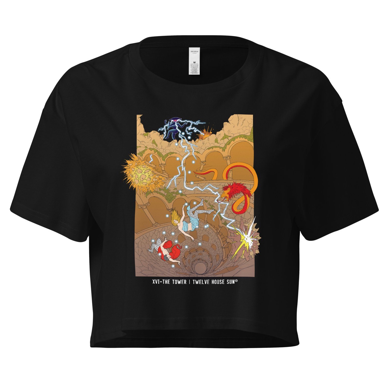 THE TOWER Crop Top (front print) - Image 15