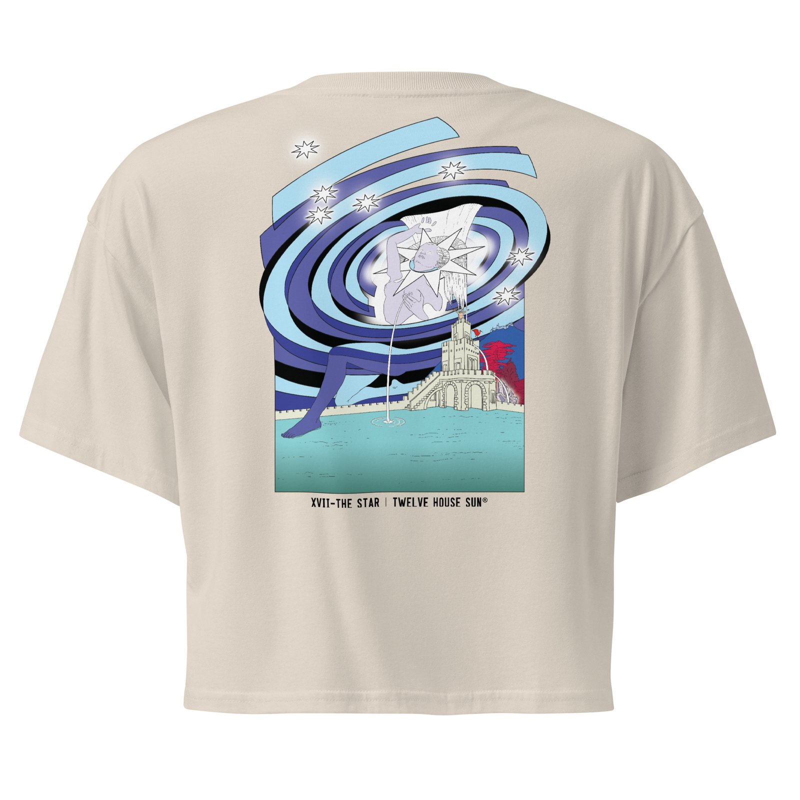 THE STAR Crop Top (back print) - Image 10