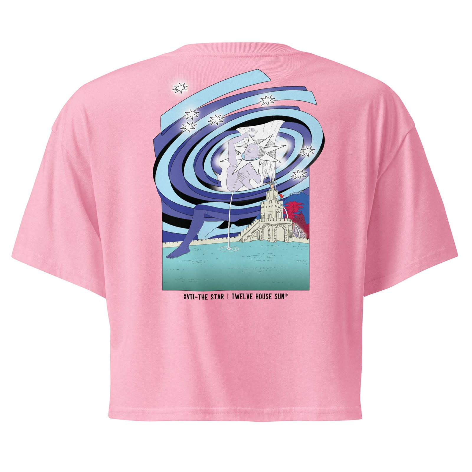 THE STAR Crop Top (back print) - Image 8