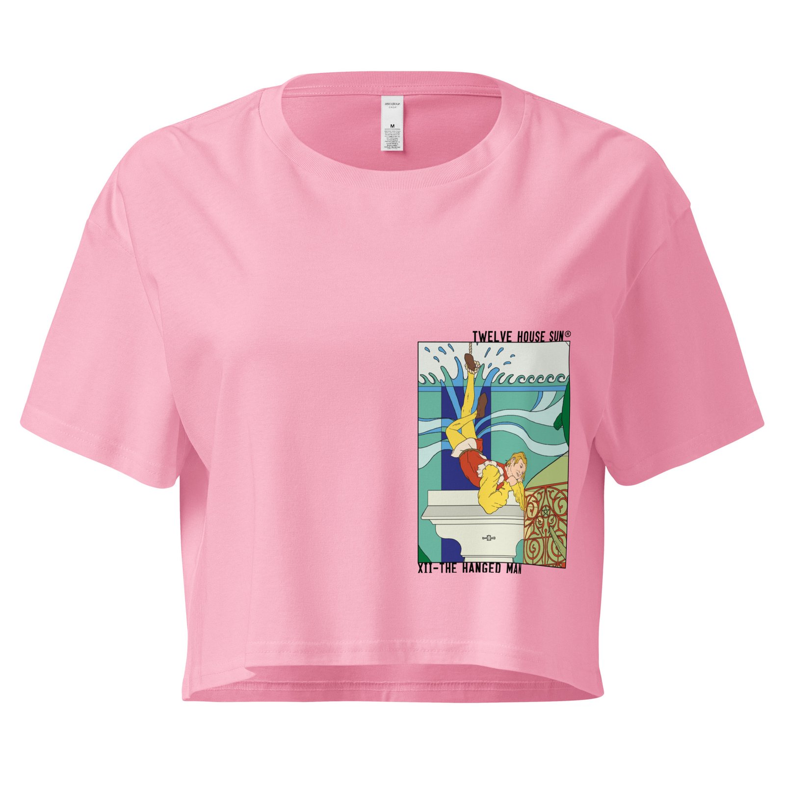 THE HANGED MAN Detail Crop Top - Image 9