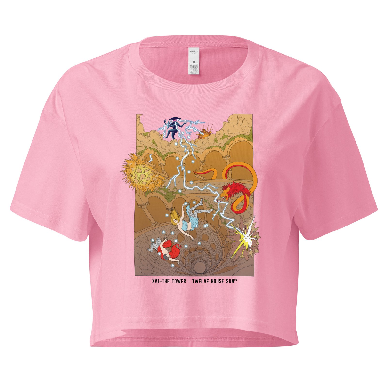 THE TOWER Crop Top (front print) - Image 9