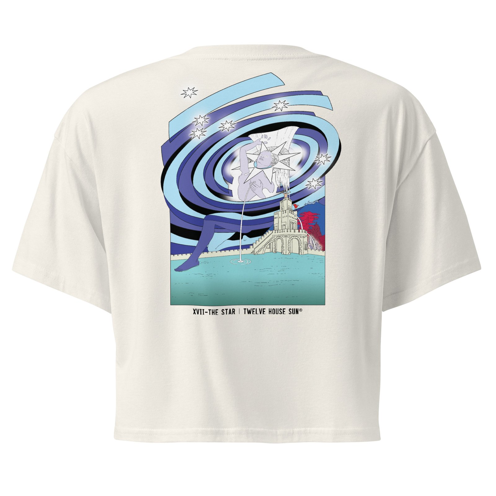 THE STAR Crop Top (back print) - Image 13