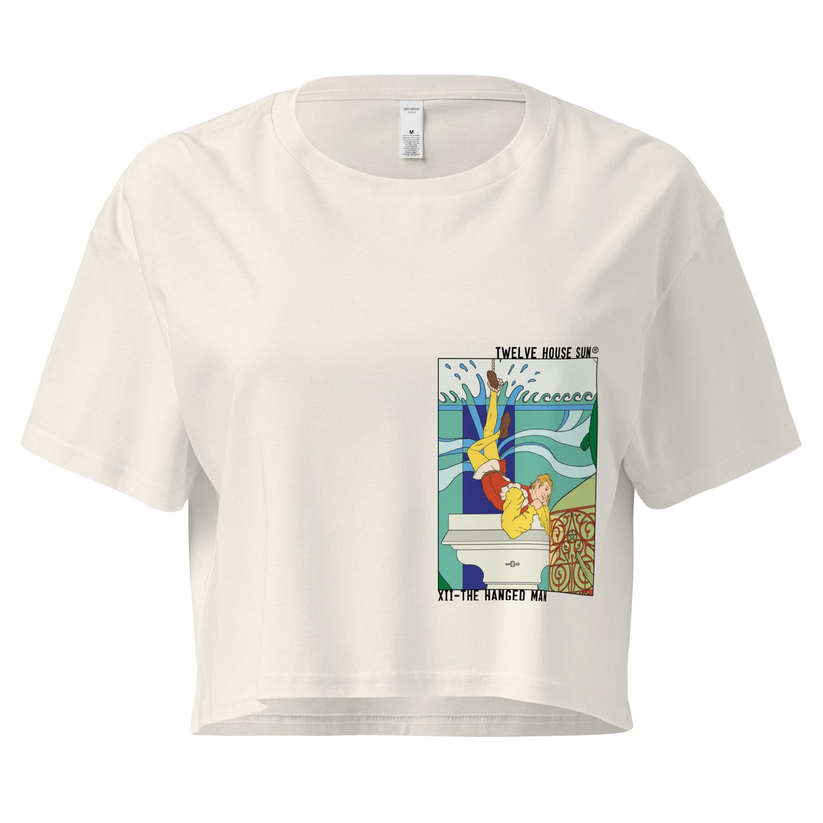 THE HANGED MAN Detail Crop Top - Image 13