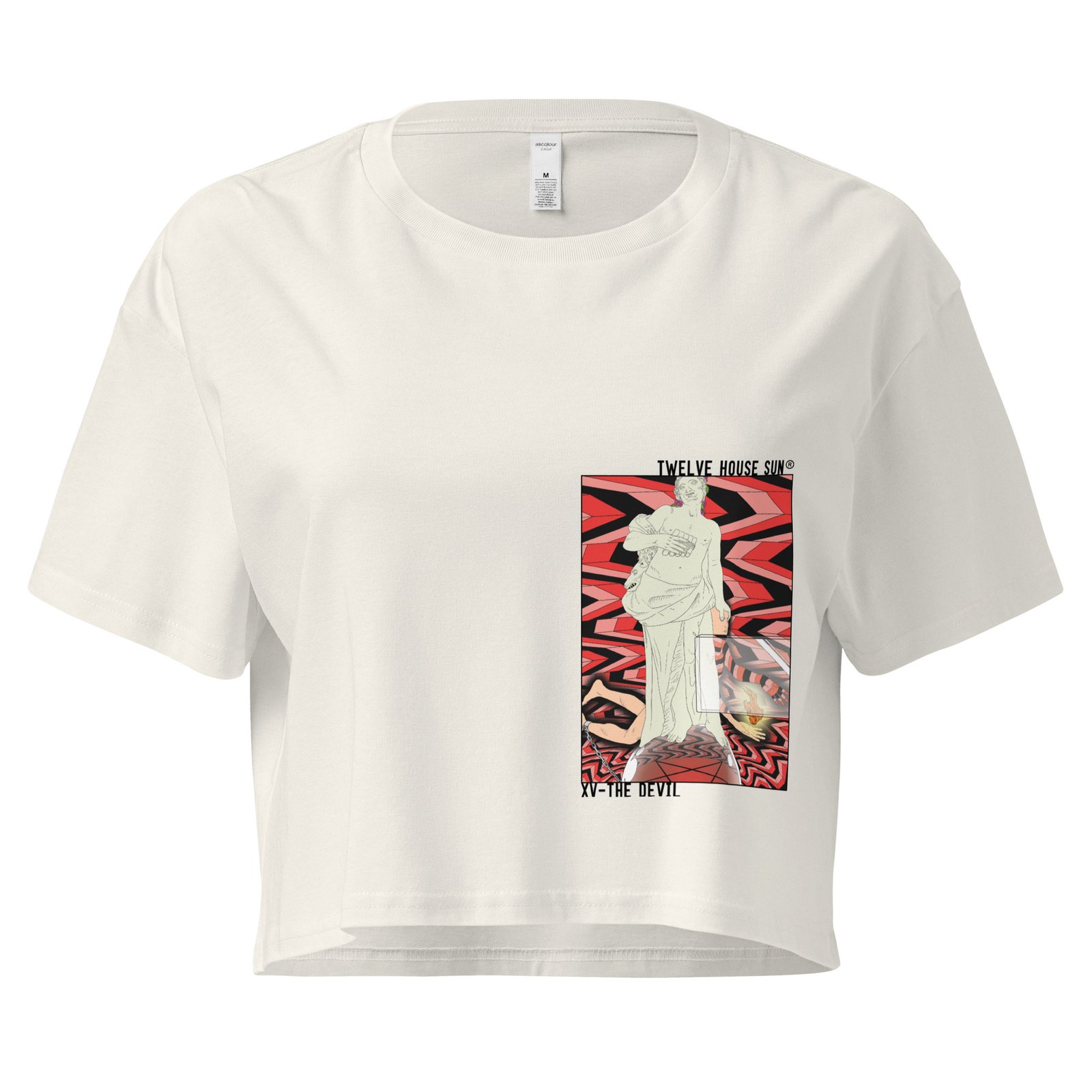 THE DEVIL Detail Crop Top - Image 13