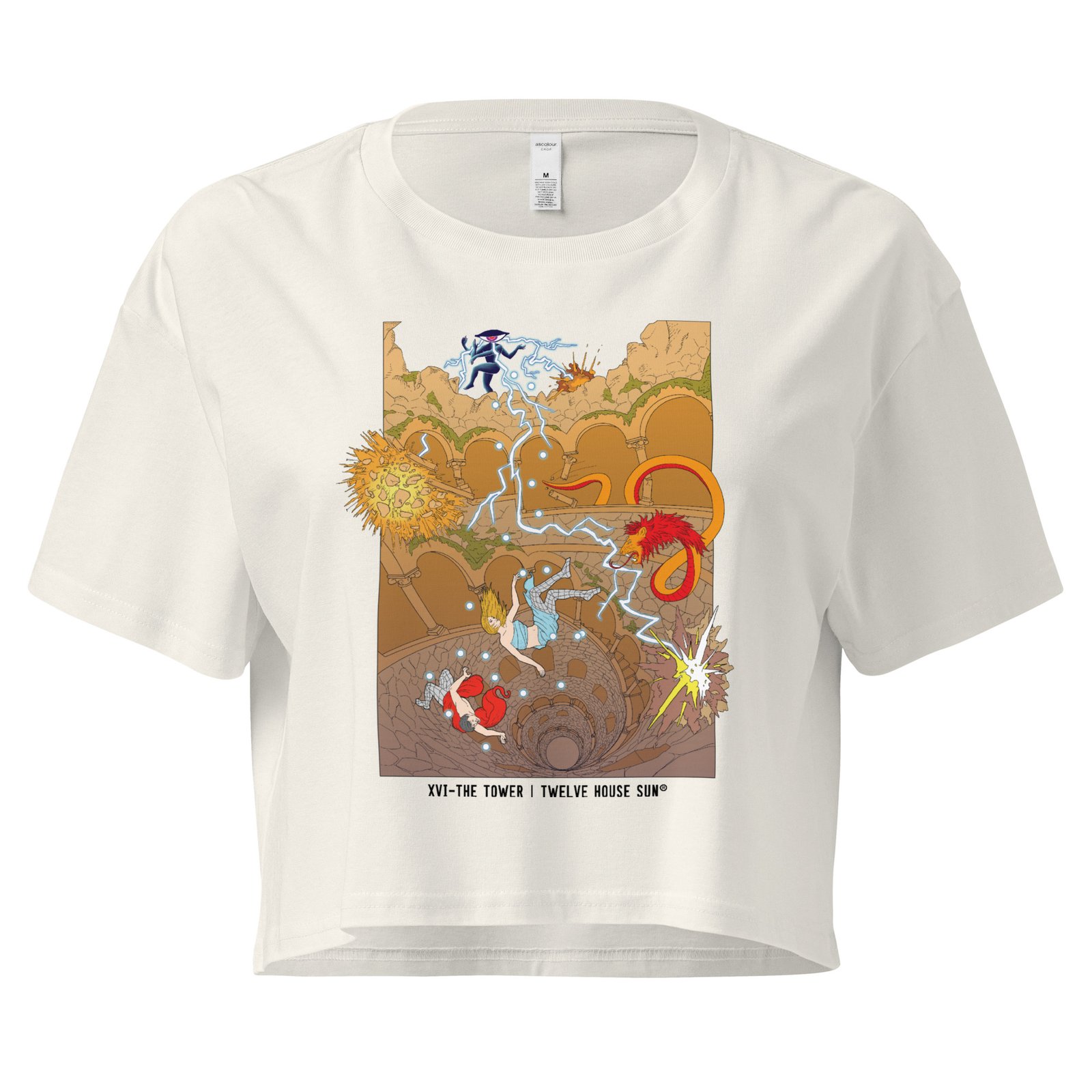 THE TOWER Crop Top (front print) - Image 13