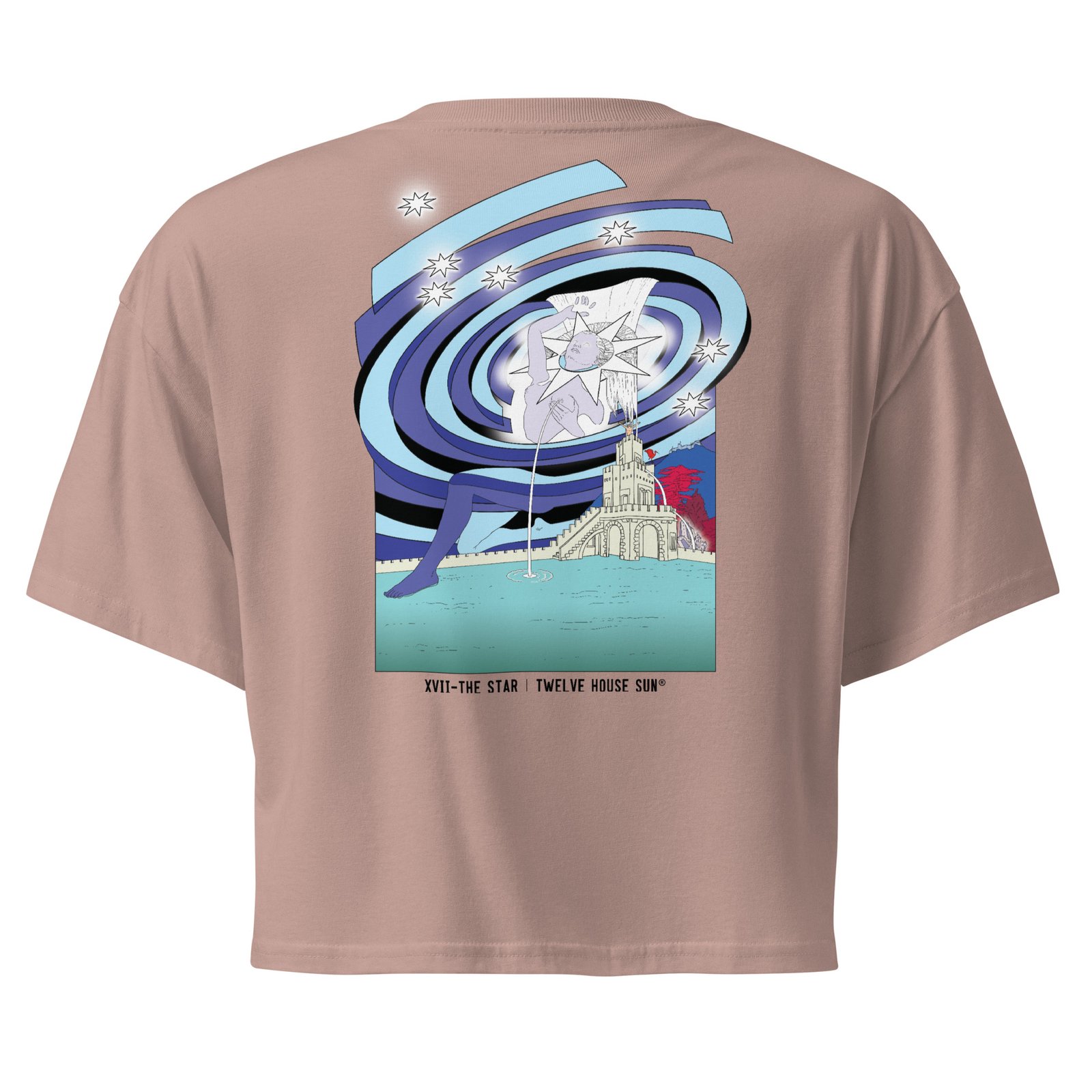 THE STAR Crop Top (back print) - Image 7