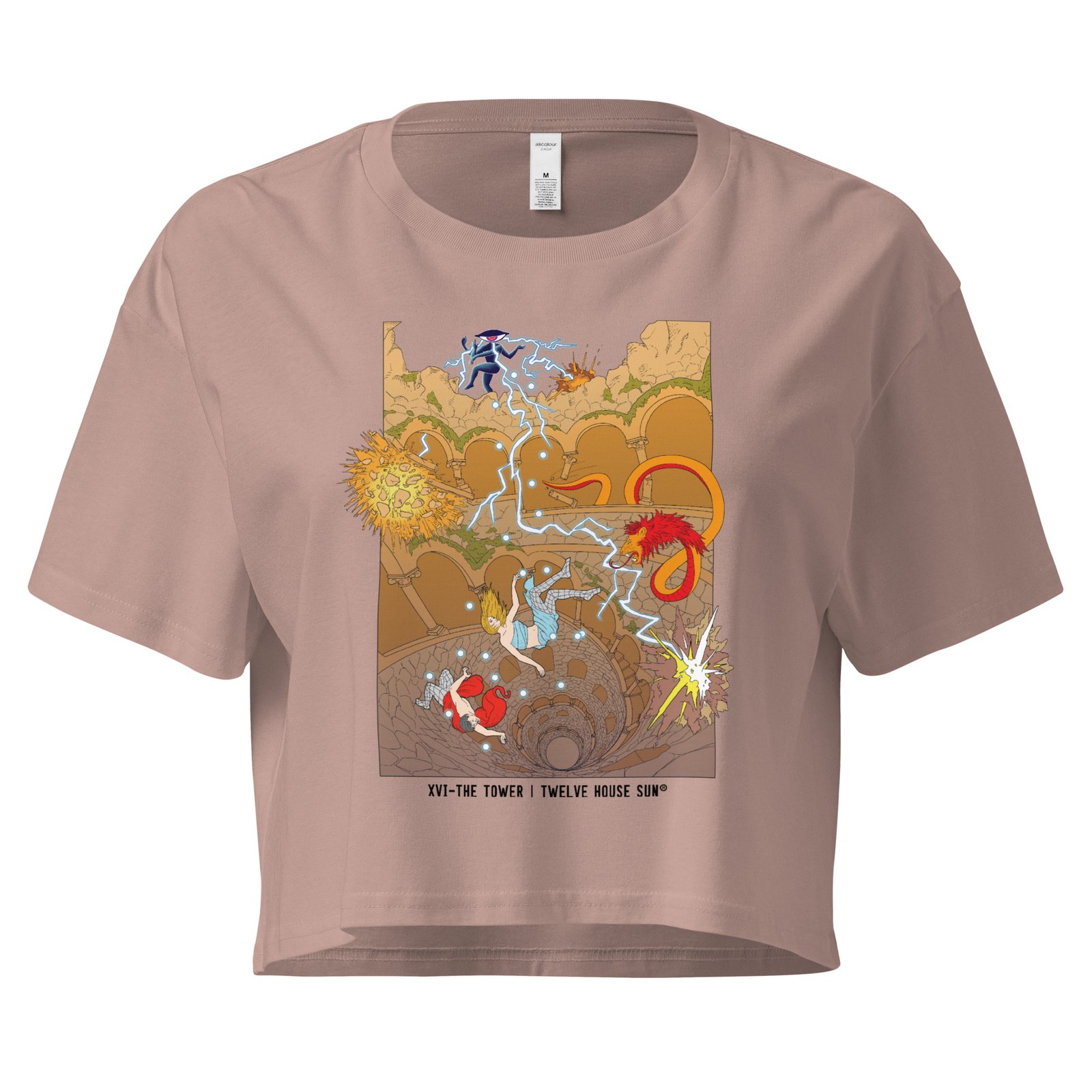 THE TOWER Crop Top (front print) - Image 8