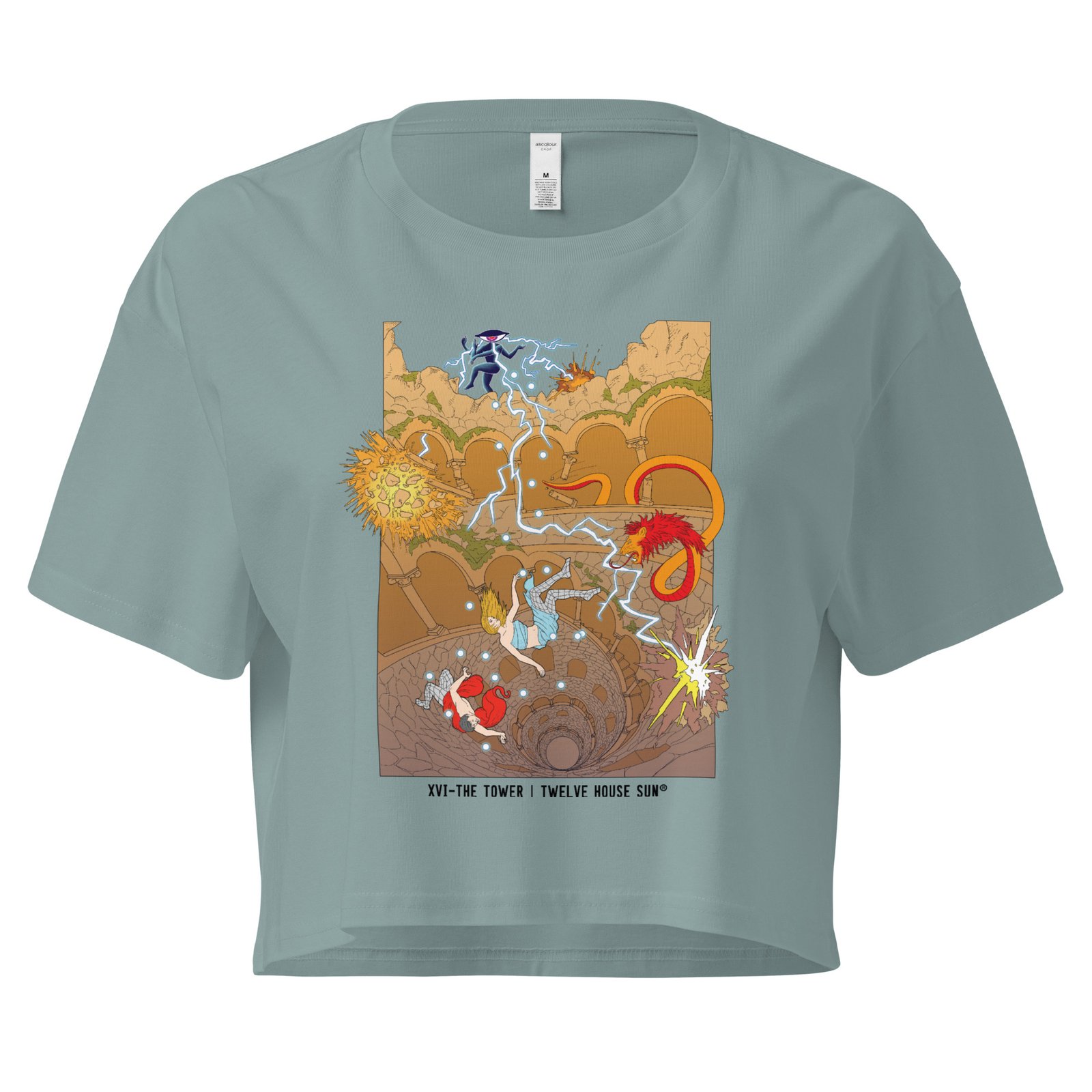 THE TOWER Crop Top (front print) - Image 7