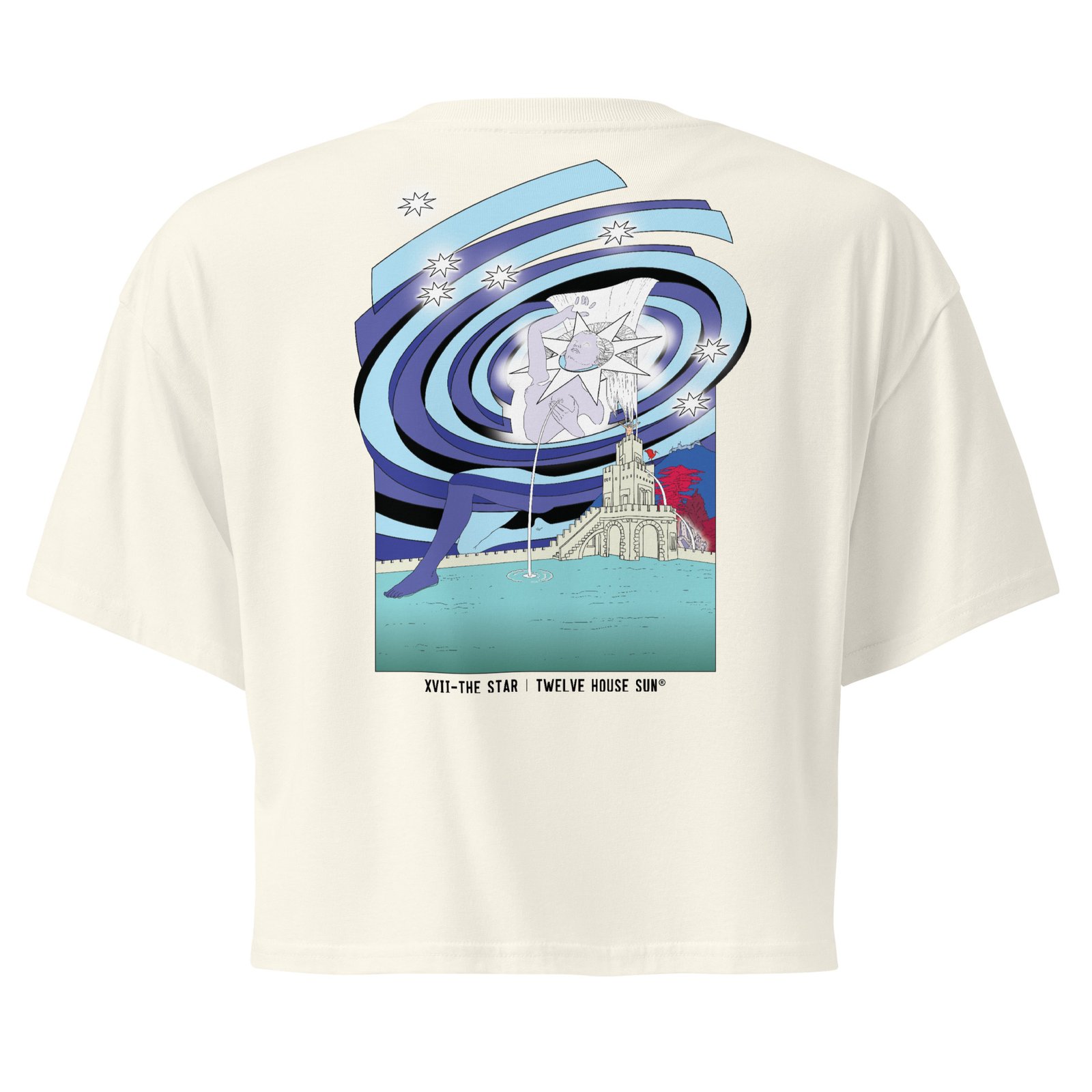 THE STAR Crop Top (back print) - Image 12