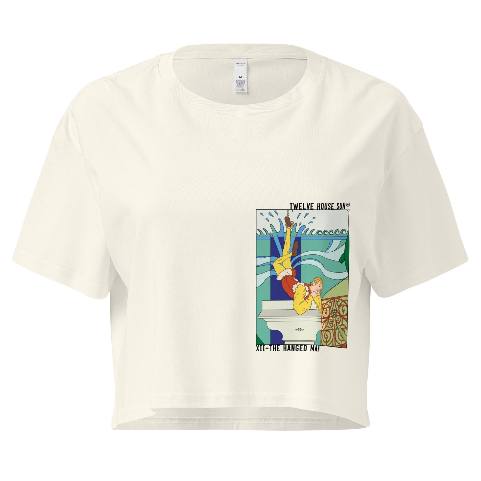 THE HANGED MAN Detail Crop Top - Image 12