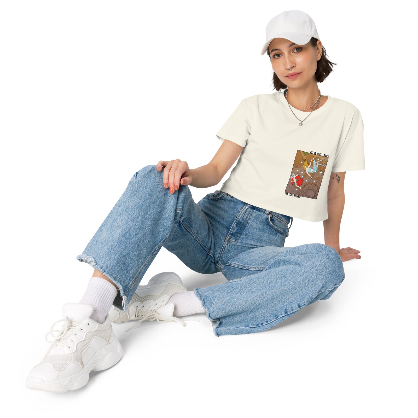 THE TOWER Detail Crop Top - Image 4