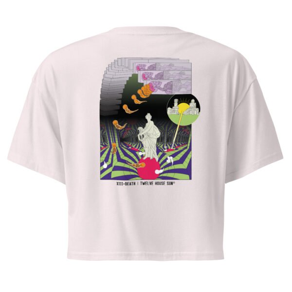 DEATH Crop Top (back print)