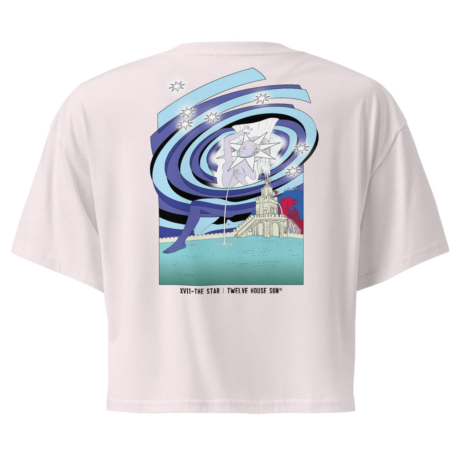 THE STAR Crop Top (back print) - Image 11