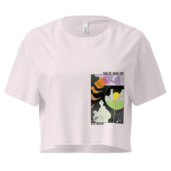 DEATH Detail Crop Top