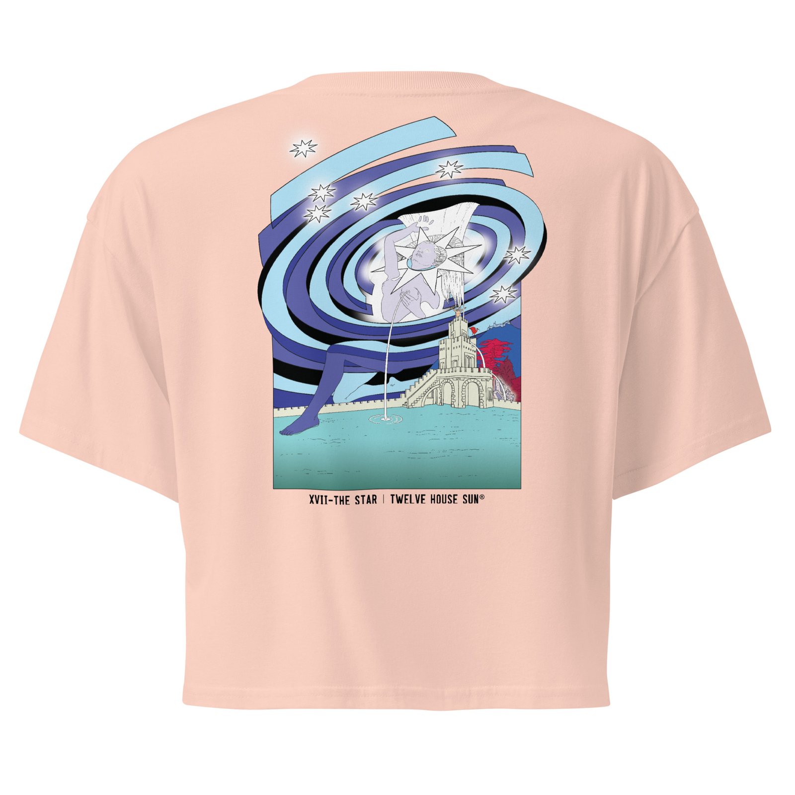 THE STAR Crop Top (back print) - Image 9