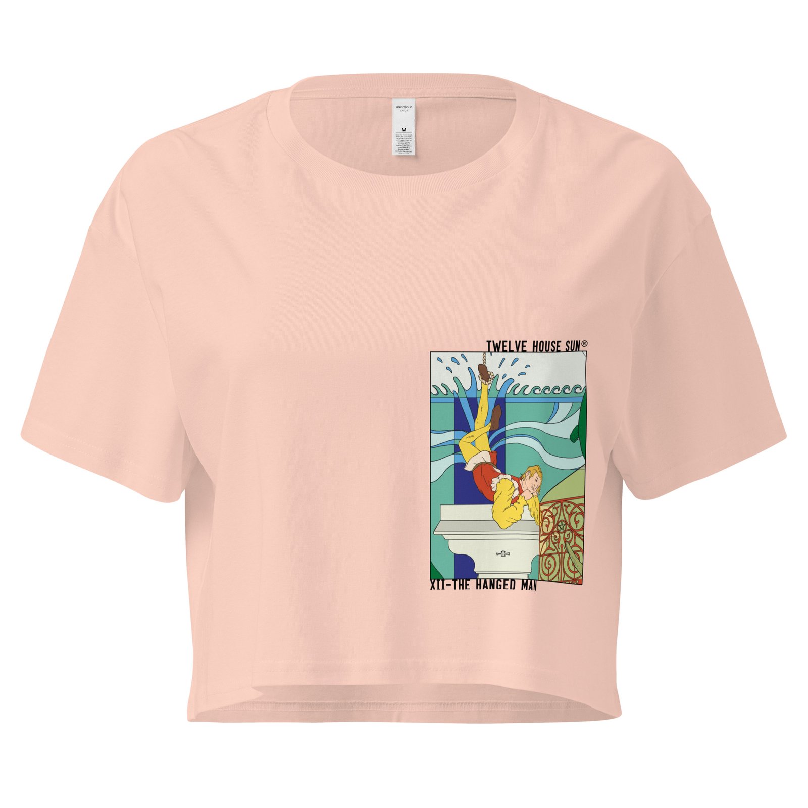 THE HANGED MAN Detail Crop Top - Image 10