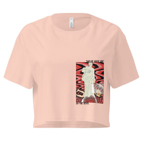 THE DEVIL Detail Crop Top