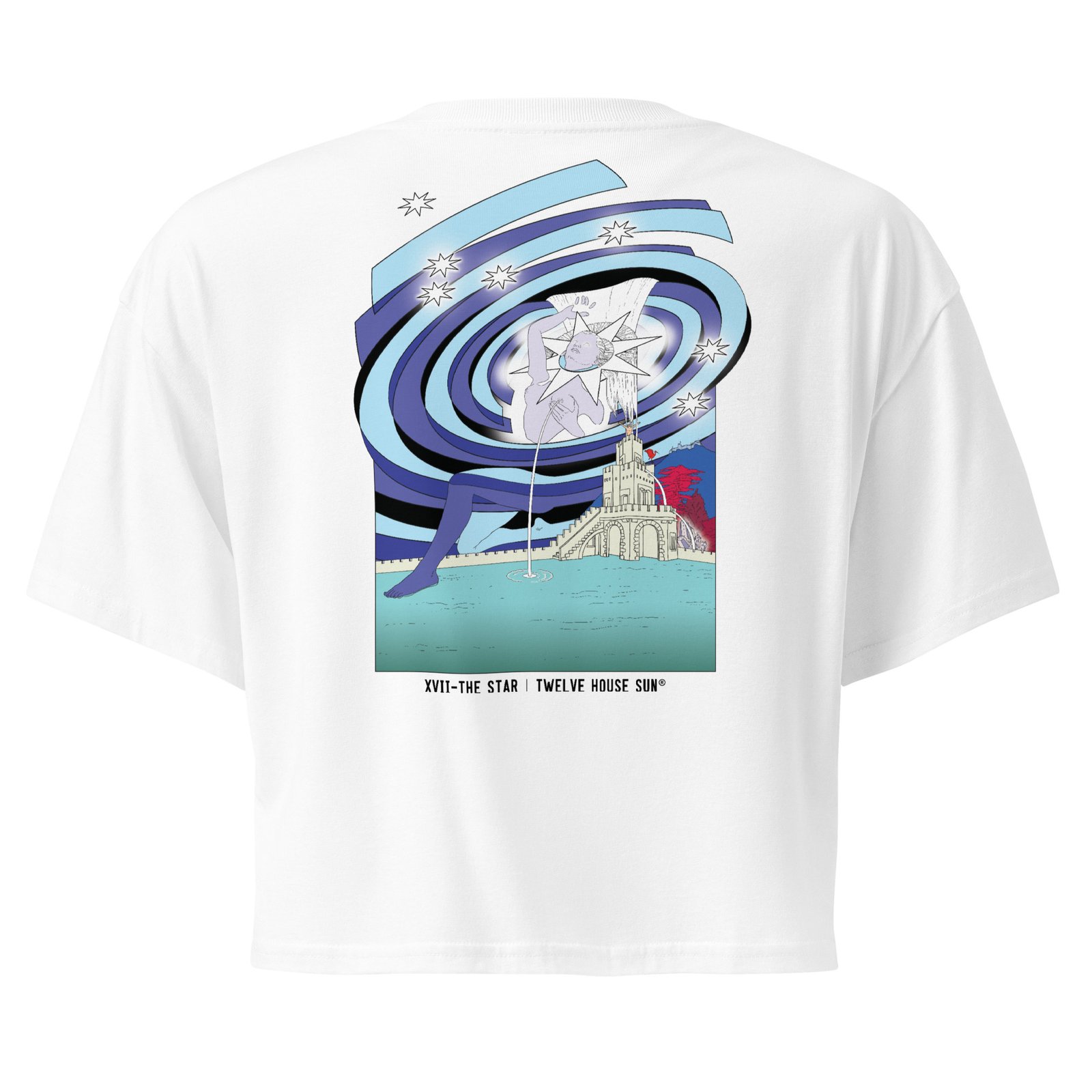 THE STAR Crop Top (back print) - Image 14